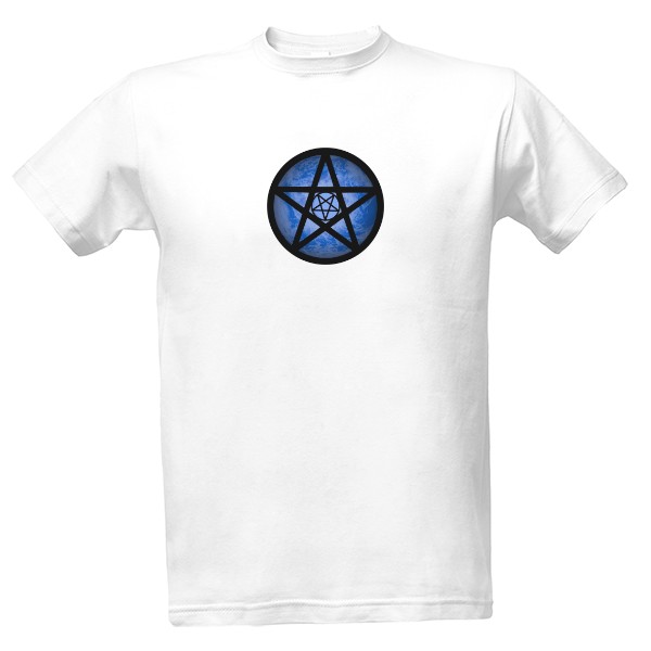 Tričko s potiskem Voda – Pentagram 4 elementů