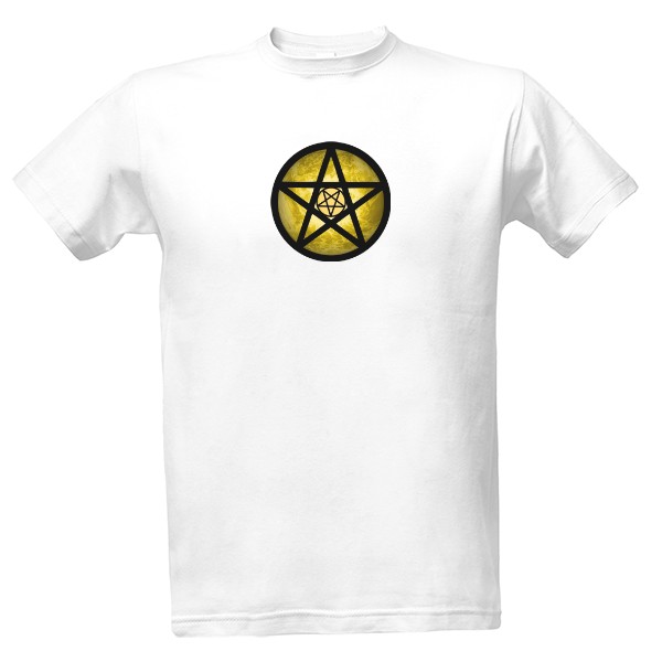 Tričko s potiskem Vzduch – Pentagram 4 elementů